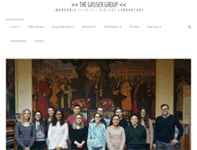 Tablet Screenshot of gassergroup.com